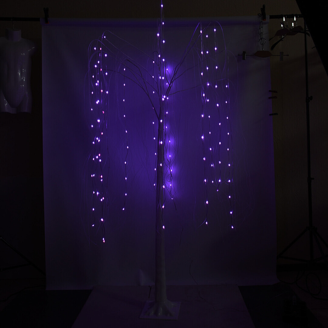 LED-дерево «Іва» 1,8м, 150 LED, RGB, пульт + мобільний додаток