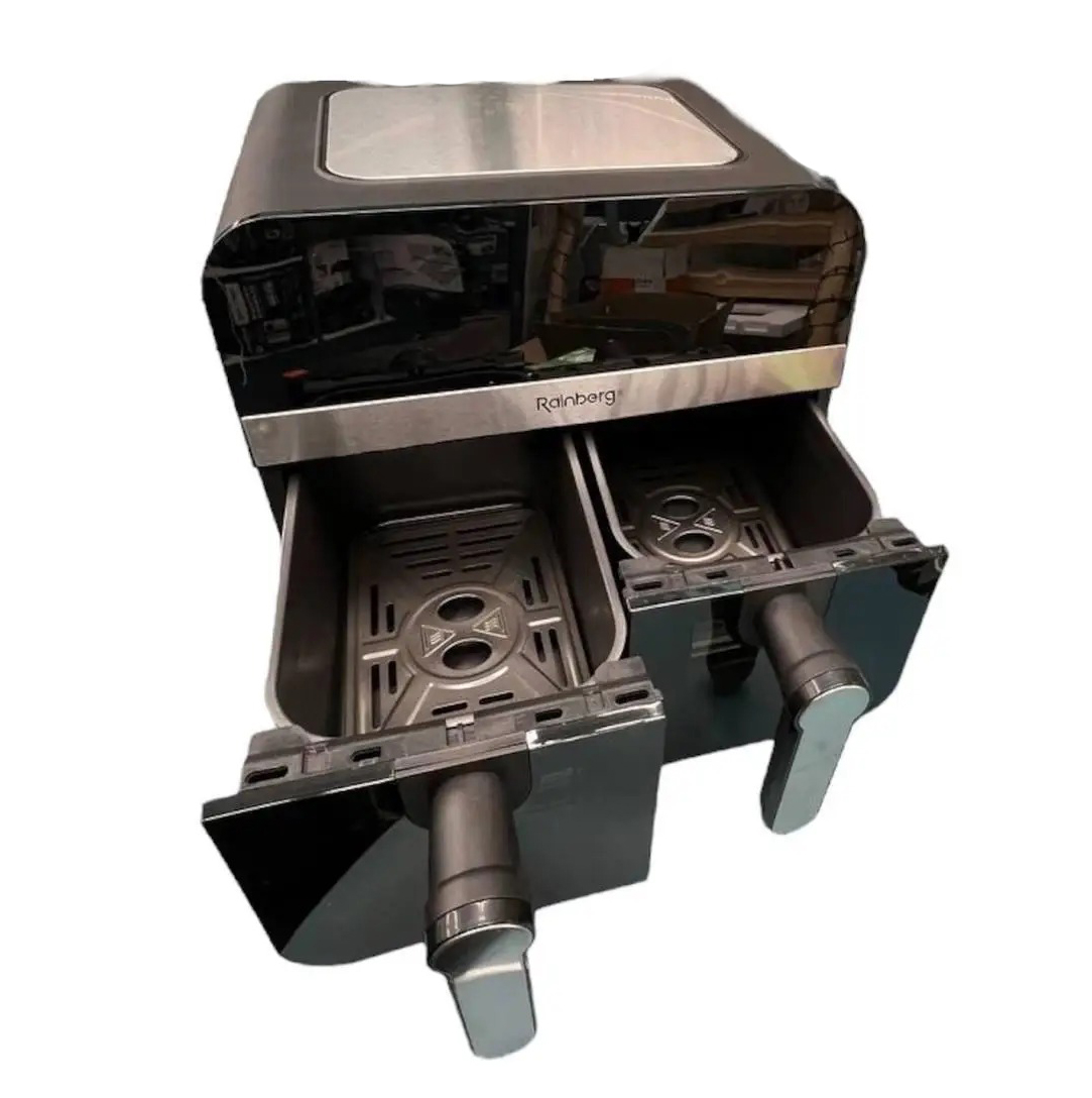 Аэрофритюрница Rainberg RB-2290 13л с 2 чашками для здорового приготовления без масла.