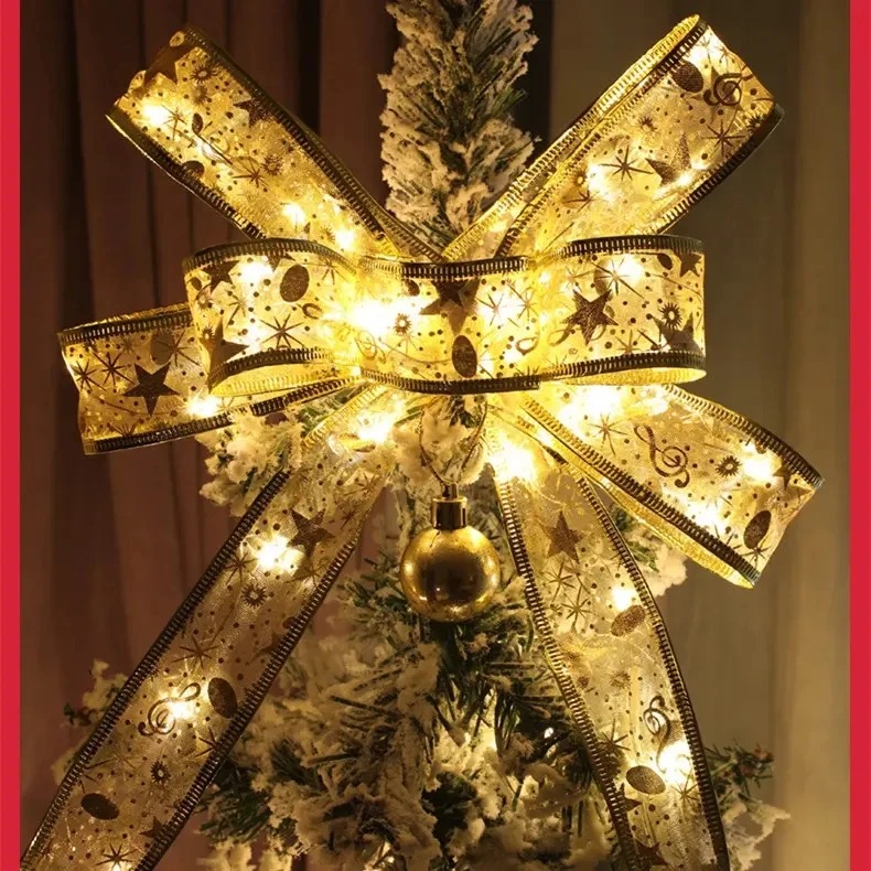 Світлодіодна ялинкова гірлянда у вигляді стрічки 50 Led 5 метрів Christmas Decoration Жовтий 