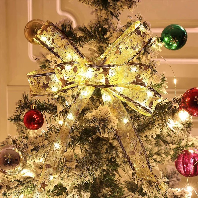 Світлодіодна ялинкова гірлянда у вигляді стрічки 50 Led 5 метрів Christmas Decoration Жовтий 